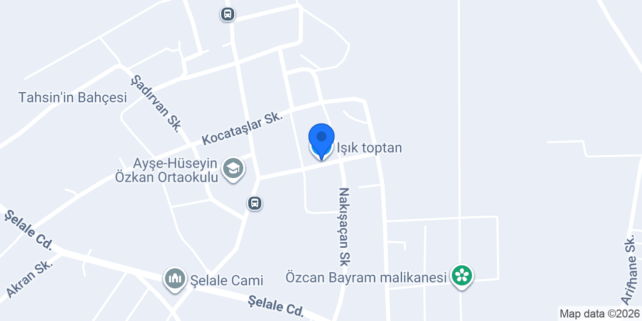 Işık toptan konumu