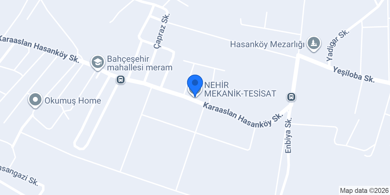 NEHİR MEKANİK-TESİSAT konumu