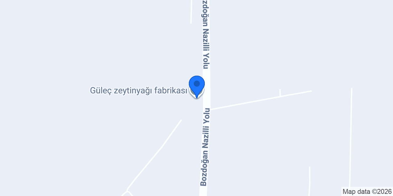 Güleç zeytinyağı fabrikası konumu