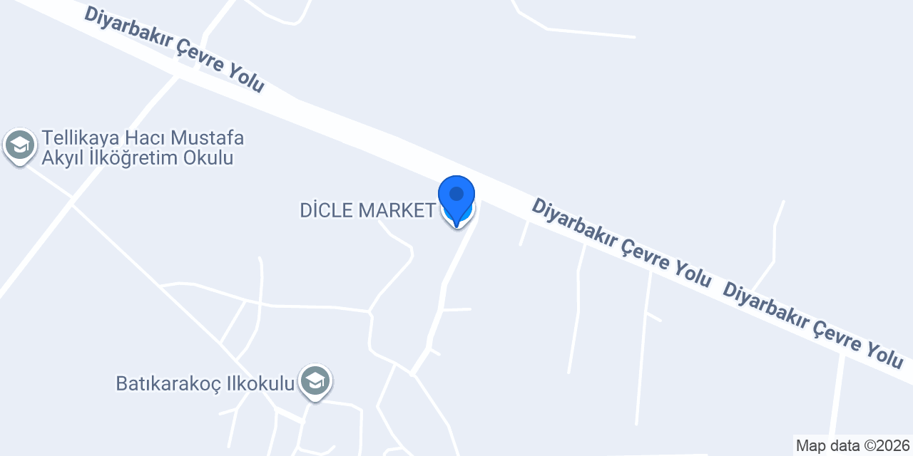 DİCLE MARKET konumu