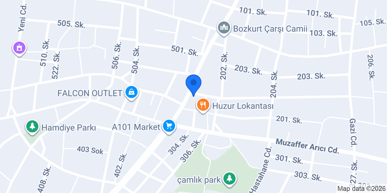 Ozan Et Kasap konumu