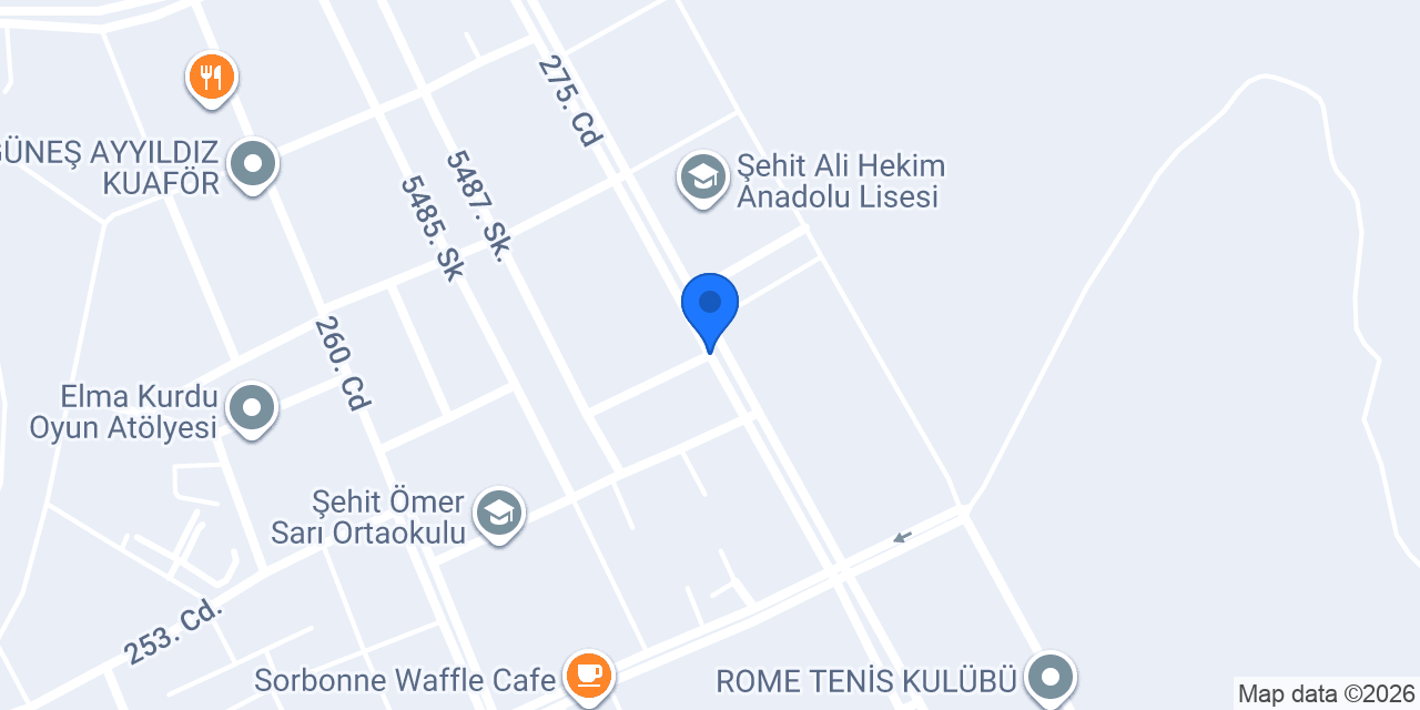 Şavklıyıldız Evcil konumu