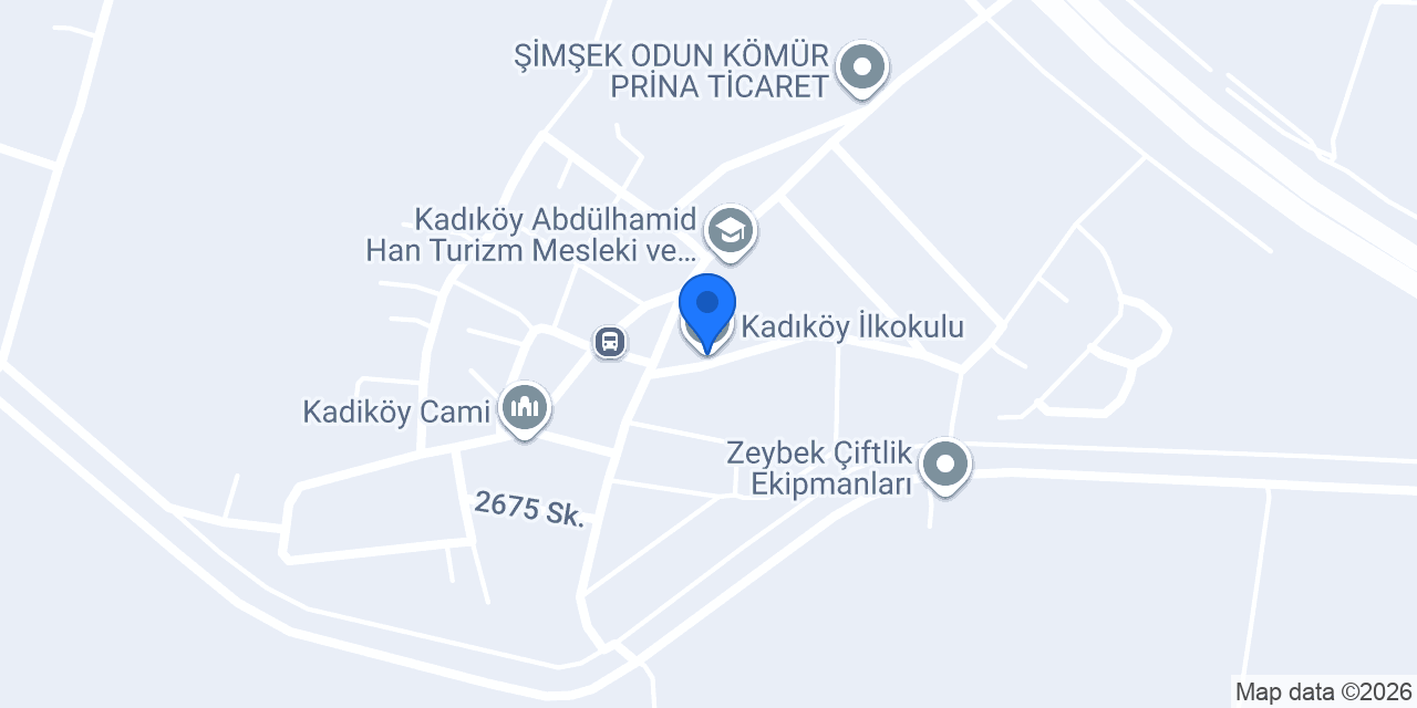 Kadıköy İlkokulu konumu