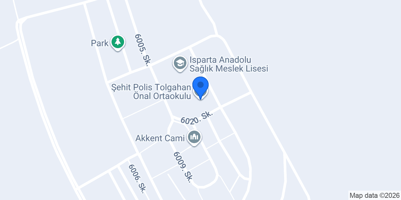Şehit Polis Tolgahan Önal Ortaokulu konumu
