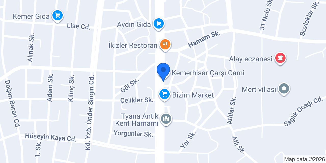 Mavi emlak konumu