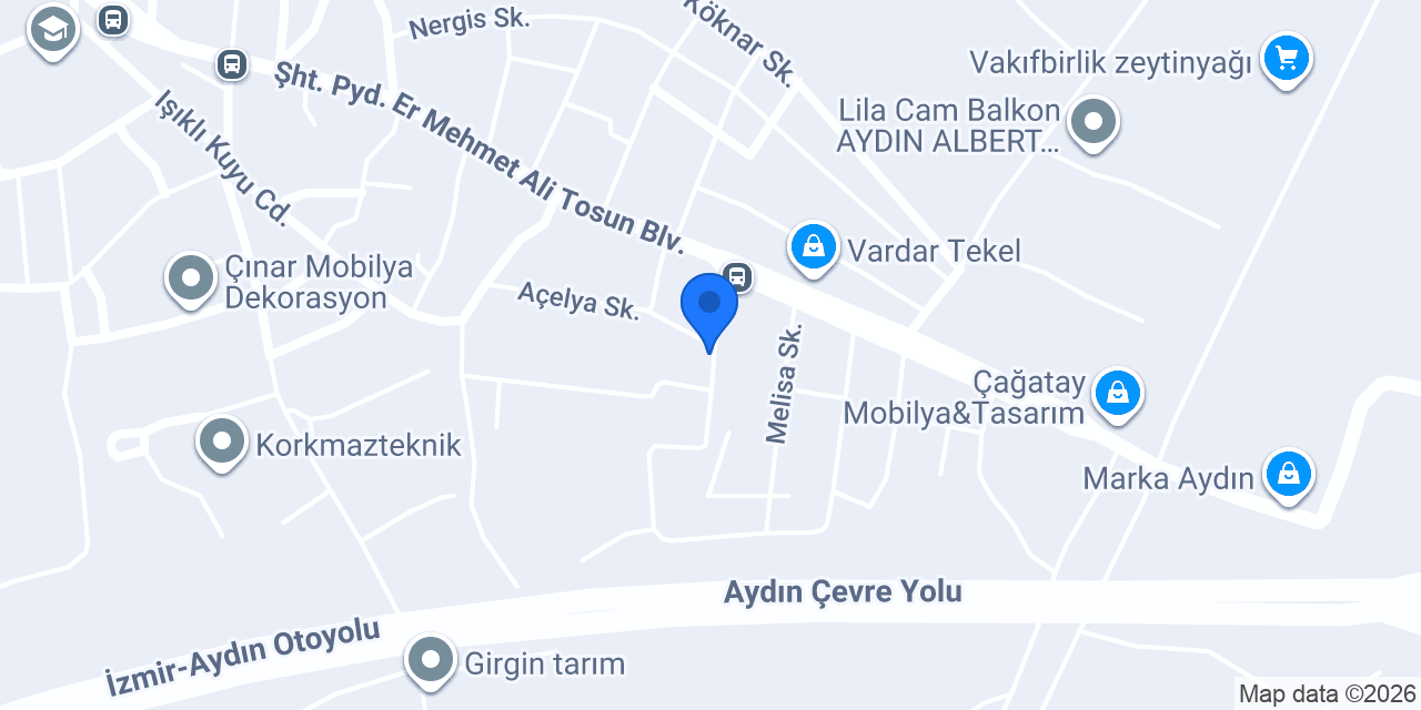 Dr. Sevgi Kaşlı konumu