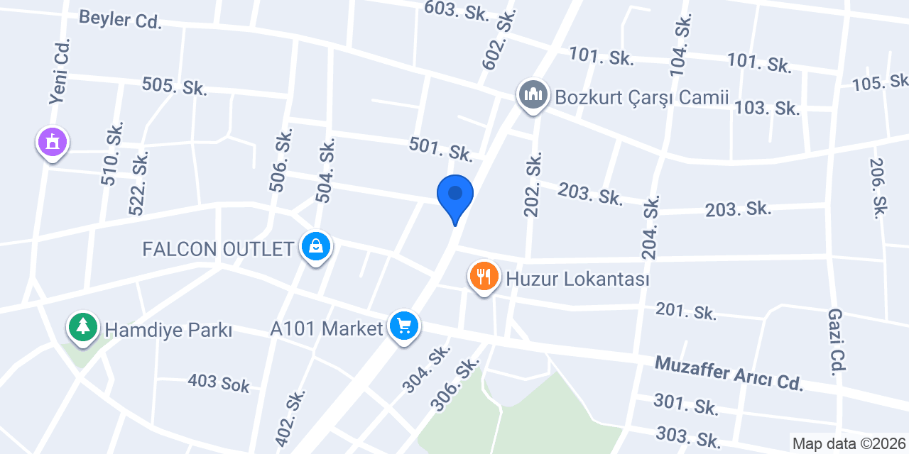 Bozkurt Eczanesi konumu