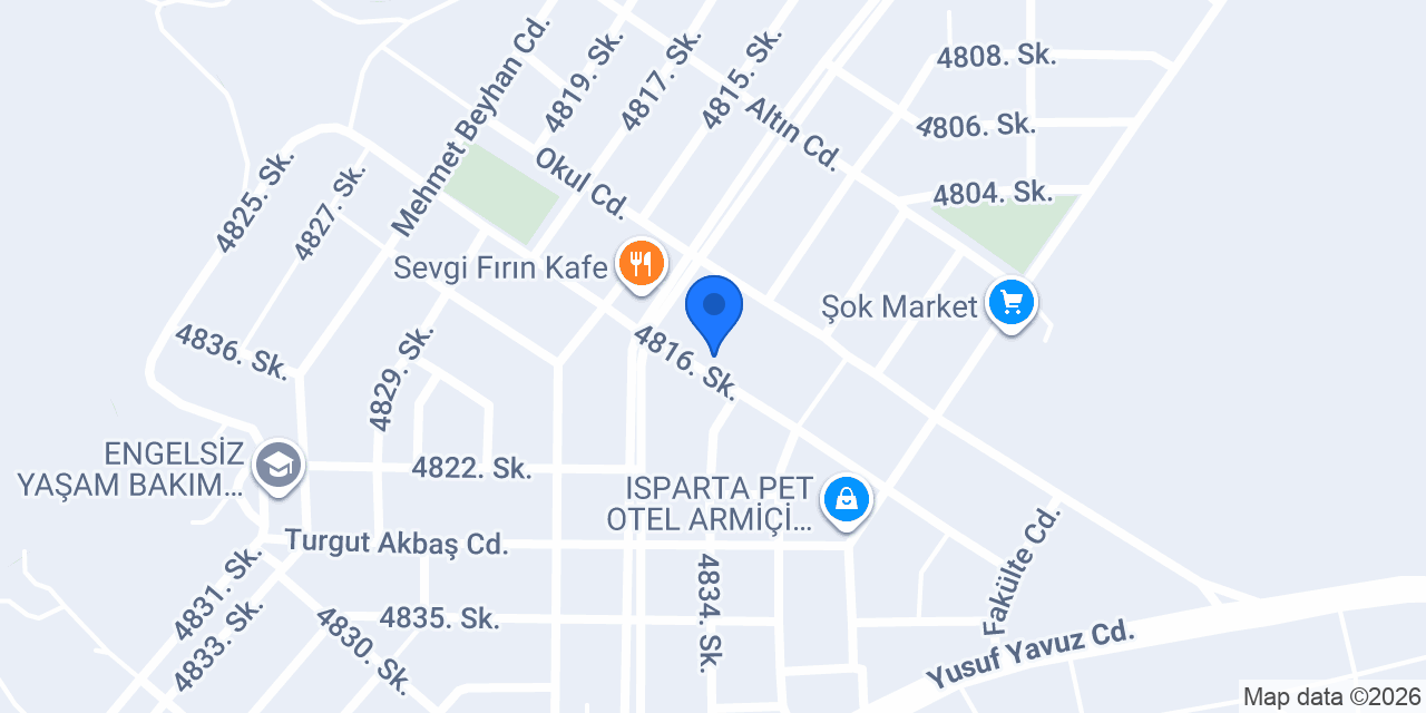MEHMET KÖSE ORTAOKULU konumu