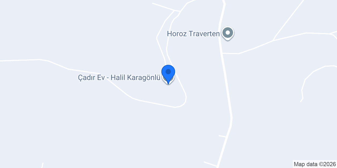 Çadır Ev - Halil Karagönlü konumu