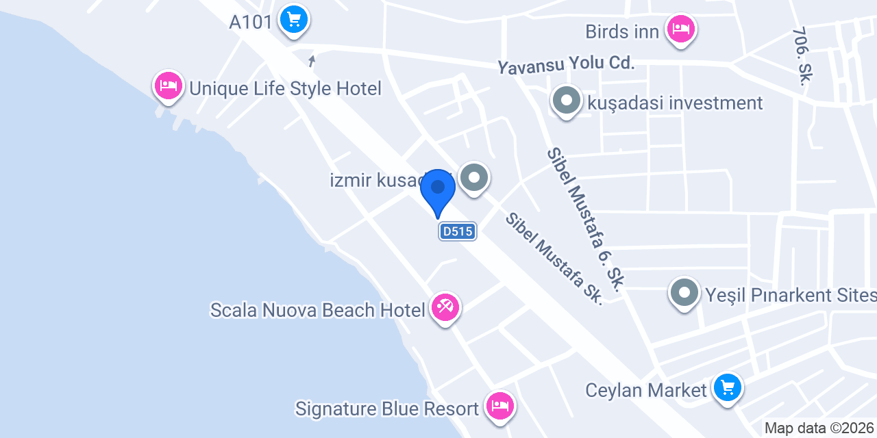 Derya Rota Turizm konumu