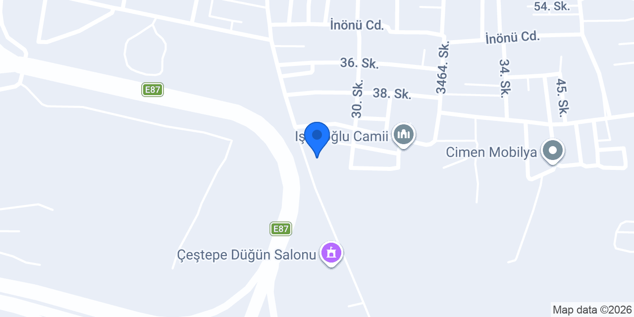 Retro Mobilya Şevket Usta konumu