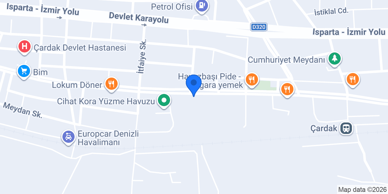 ÖZCAN Büfe konumu