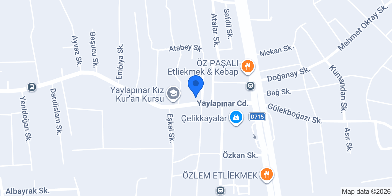 CAN TEKNİK ENDÜSTRİYEL MUTFAK konumu