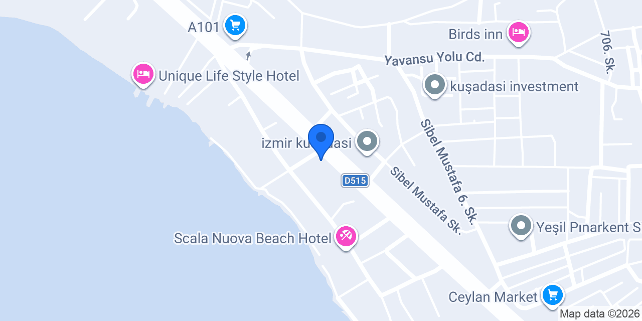 Demircan Yapı Market Merkez Şube konumu