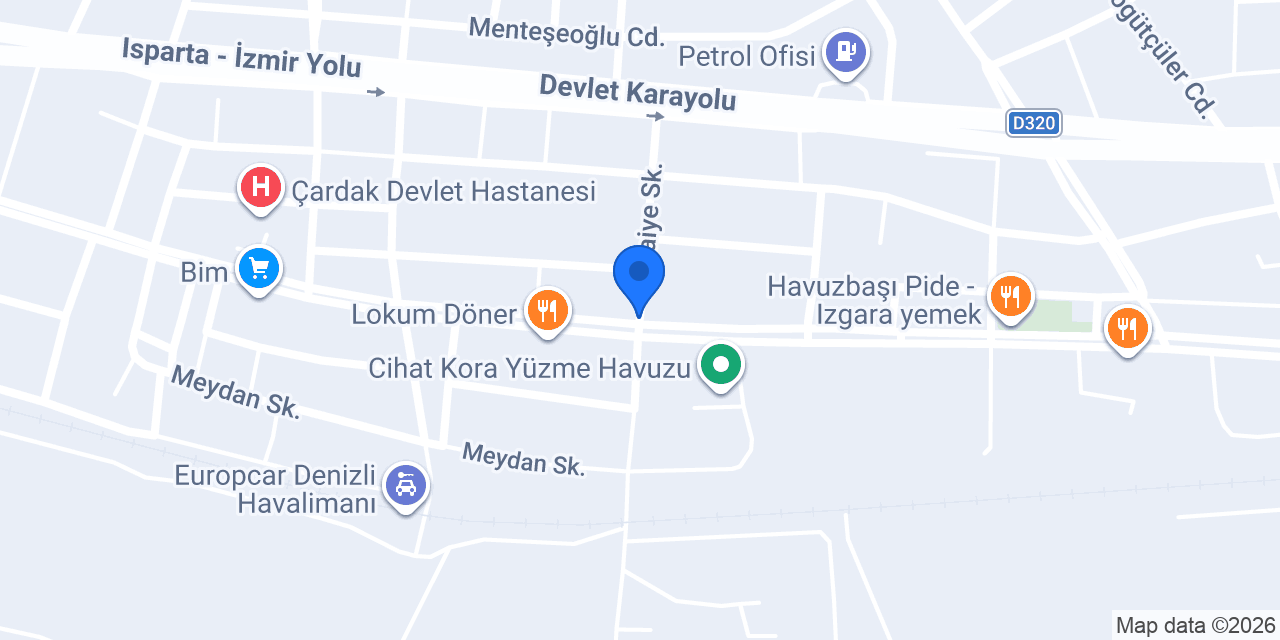 Havuzbaşı Restaurant ve Cafe konumu