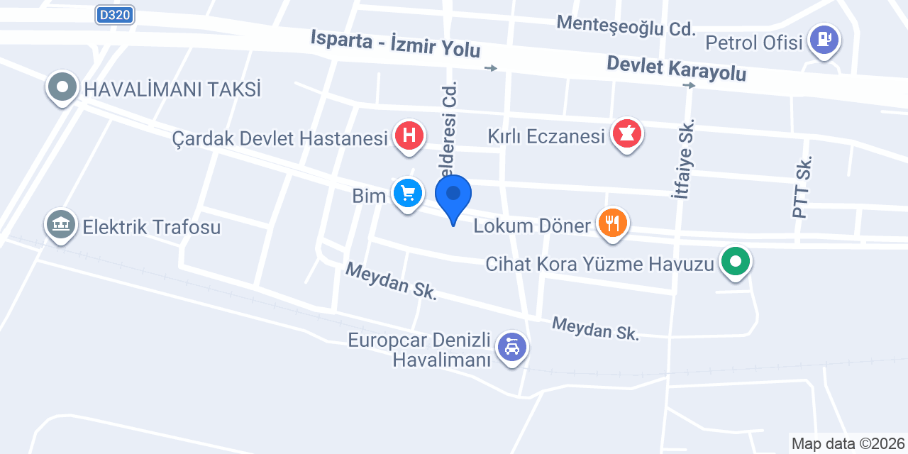 Evara Emlak konumu