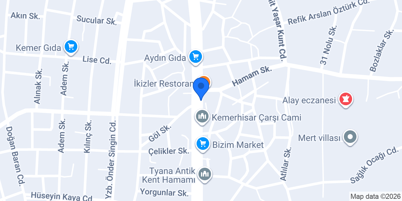 Sutek Su Aritma Cihazlari konumu