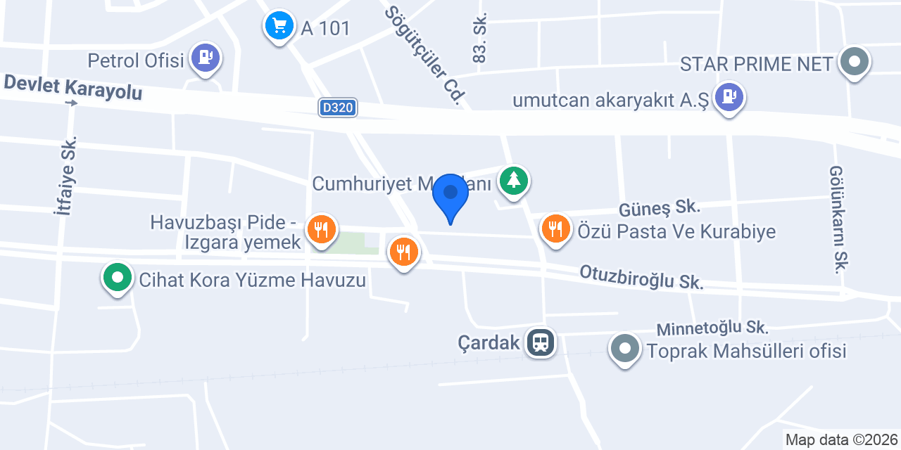 Terzi Pala konumu
