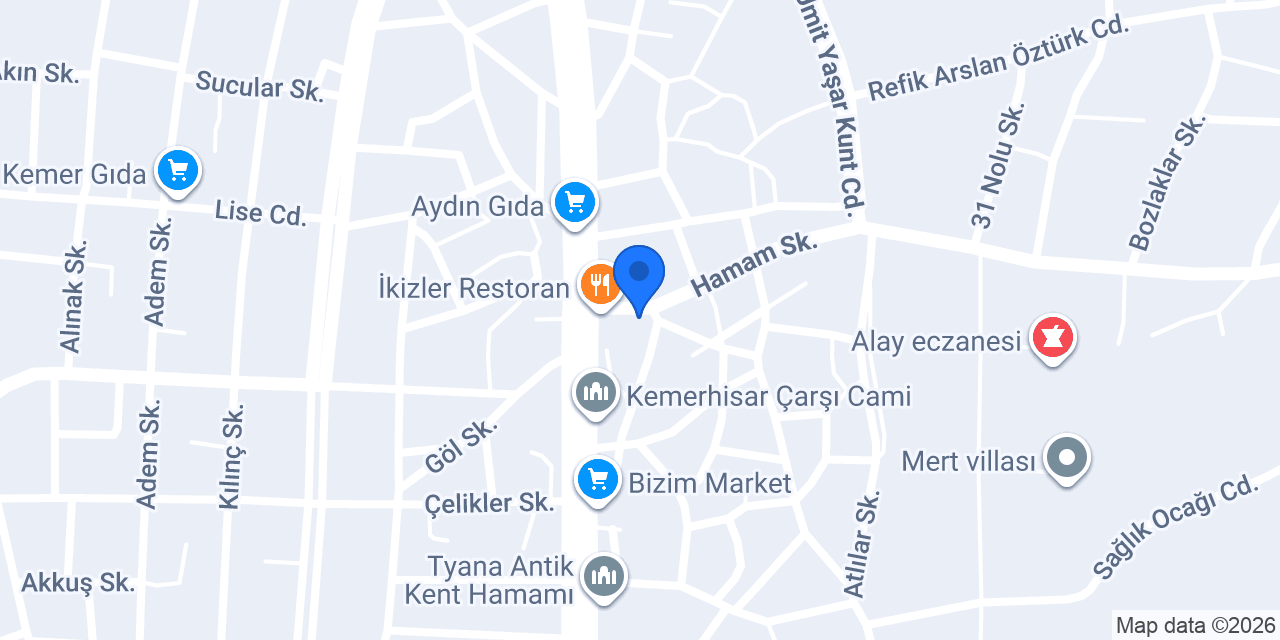 ARAS ELEKTRİK konumu