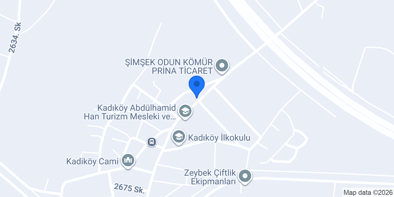 Kızıl market konumu