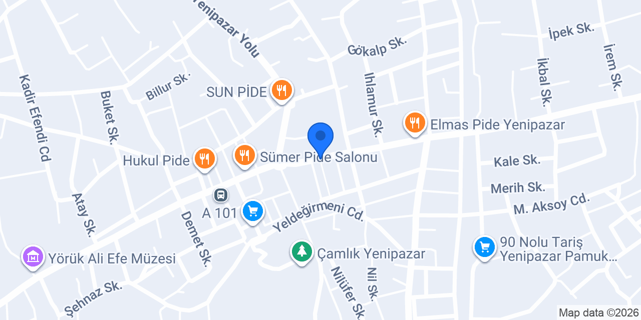 Zeybek Pide Salonu konumu