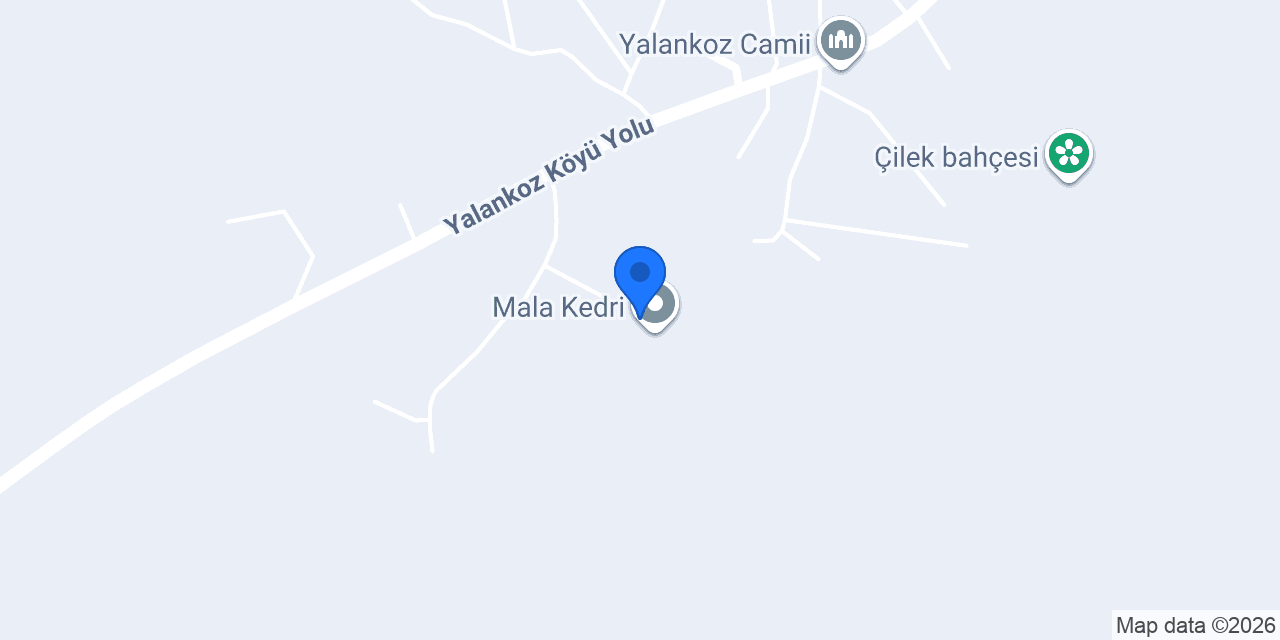 Mala Kedri konumu
