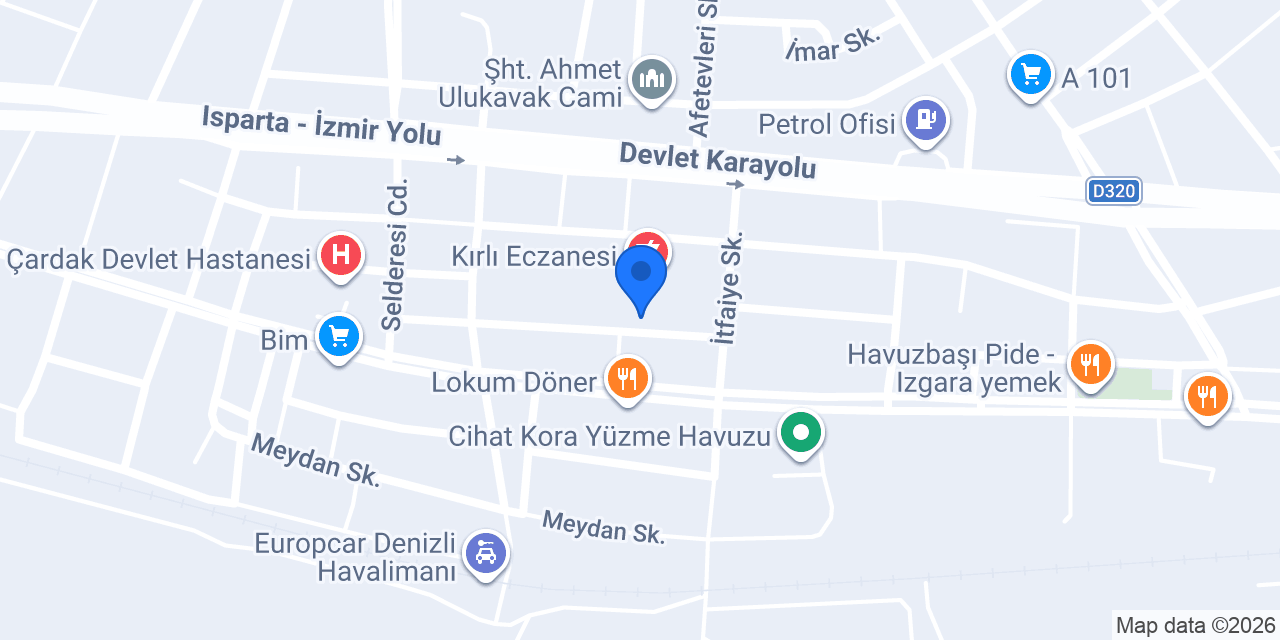 Merkez İlkokulu konumu