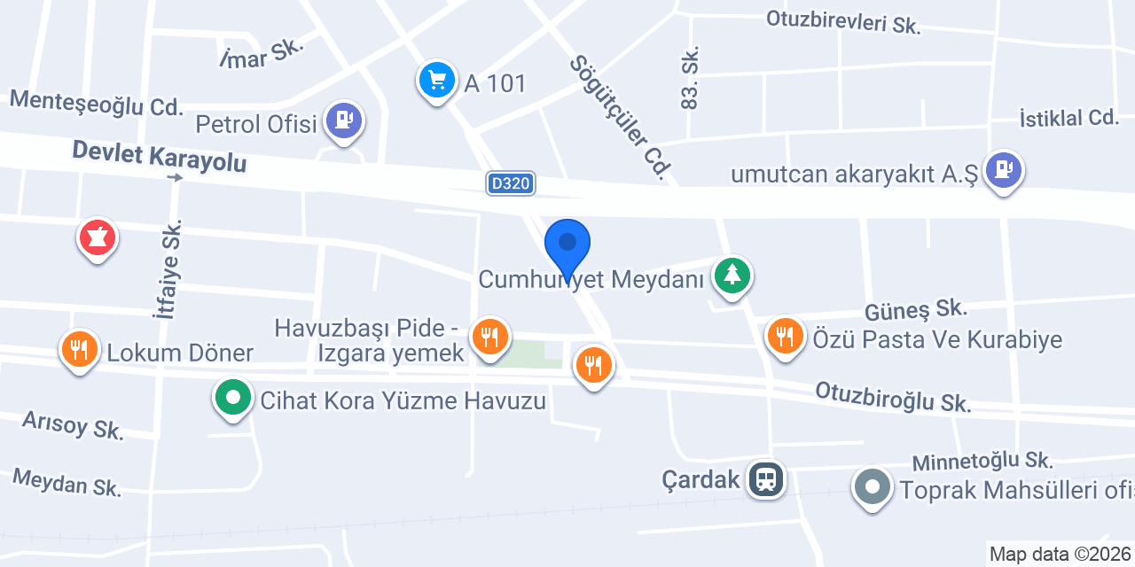 MEYDAN BÜFE konumu