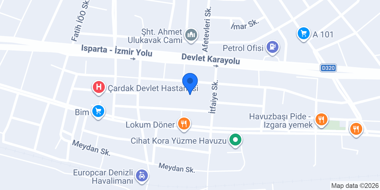 Kırlı Eczanesi konumu