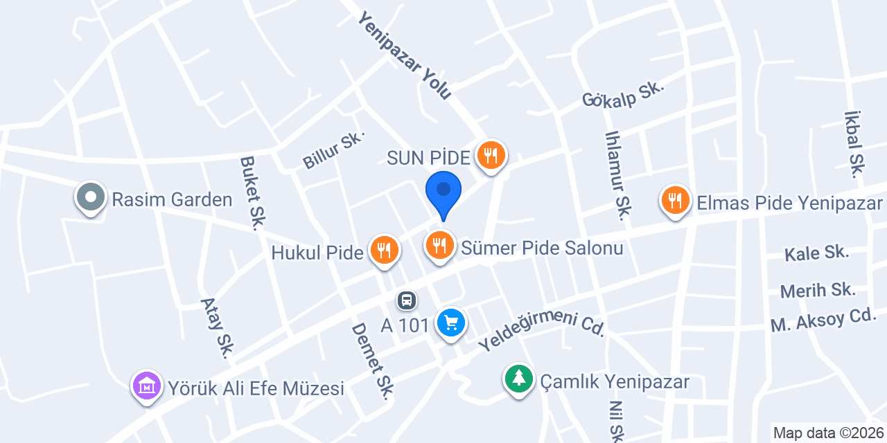 Sekiz Dokuz Restoran konumu