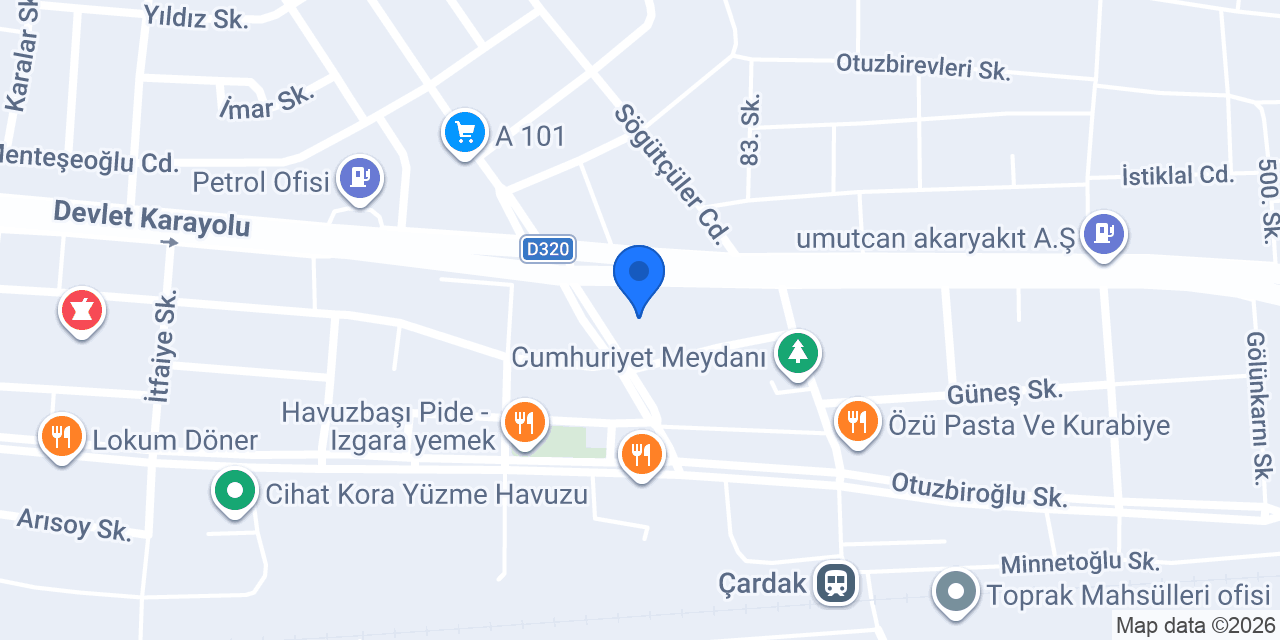 HAMBAT EMLAK konumu