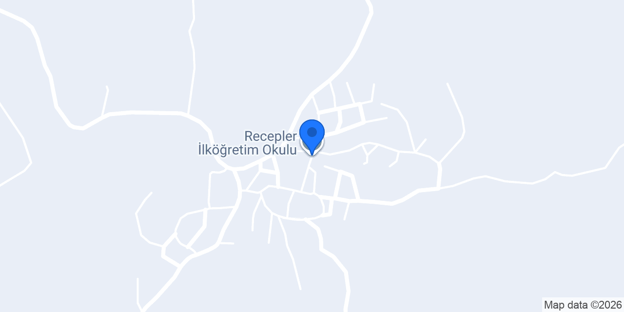 Recepler İlköğretim Okulu konumu