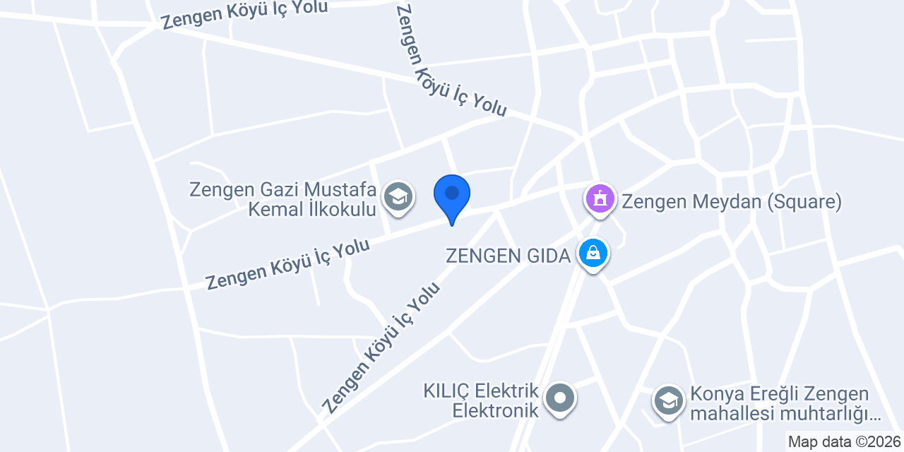 Zengen Emlak konumu