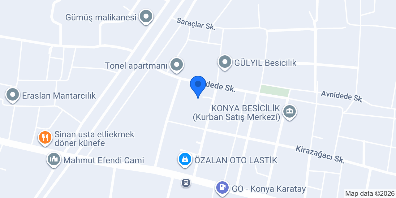 Konya fayans & malzemeli işçilik konumu