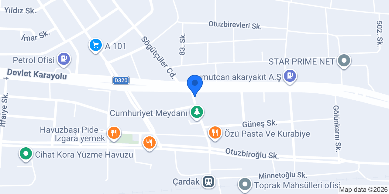 Torunoğlu taşımacılık gıda ltd.şti konumu