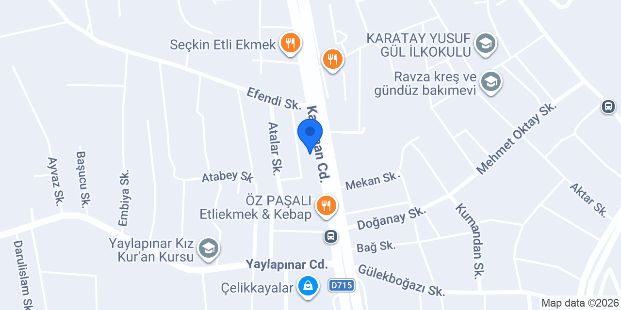 BOZKIRLI ATALAY KASABI konumu