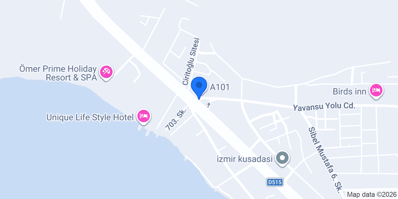 Birdal Mermer Granit konumu
