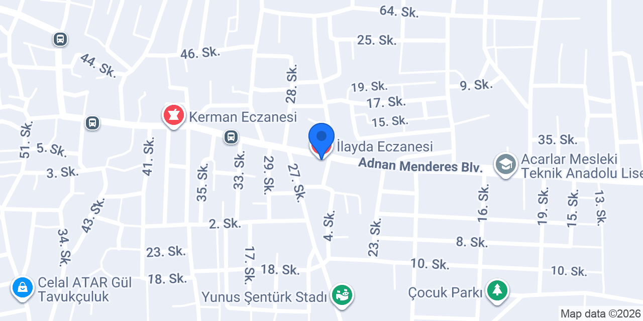 İlayda Eczanesi konumu