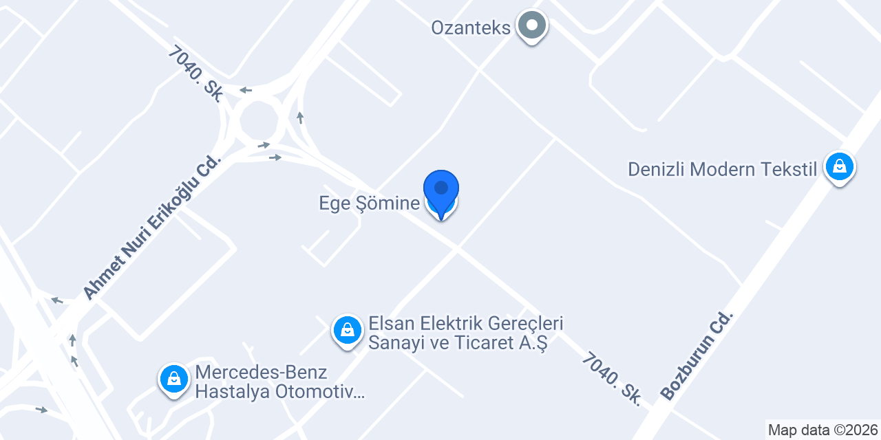 Ege Şömine konumu