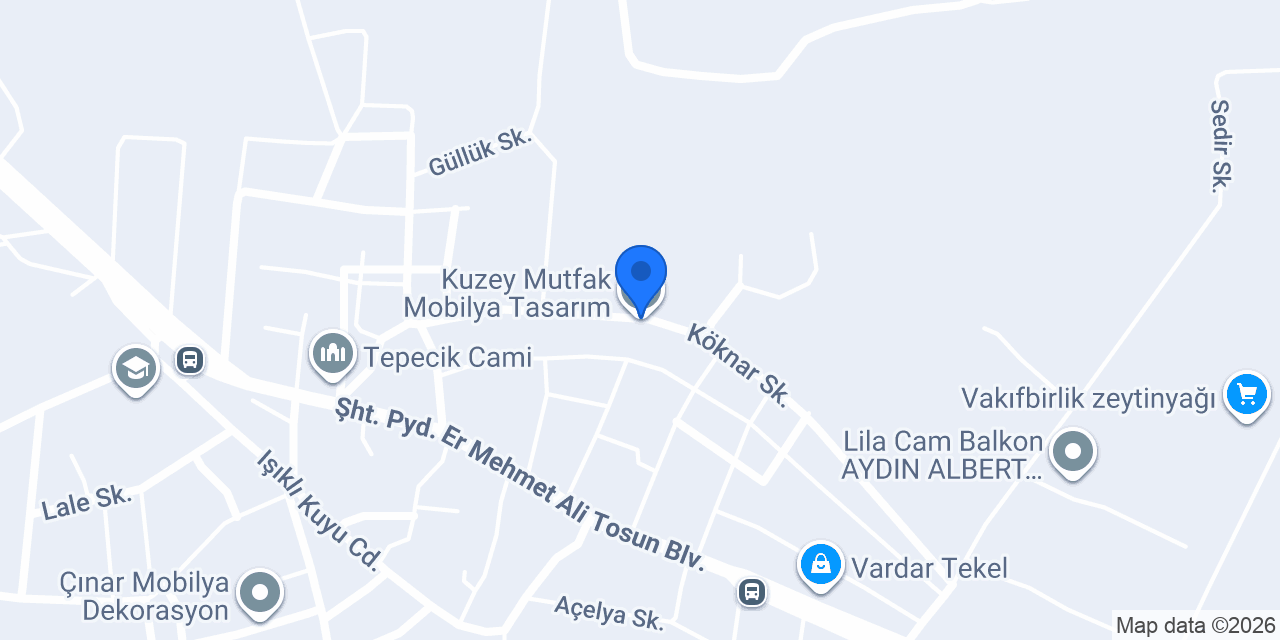 Kuzey Mutfak Mobilya Tasarım konumu