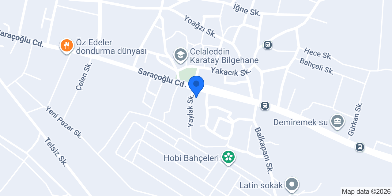 Akkatre Mühendislik konumu