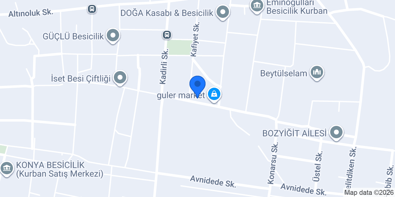 Gözüpek Hayvancılık konumu