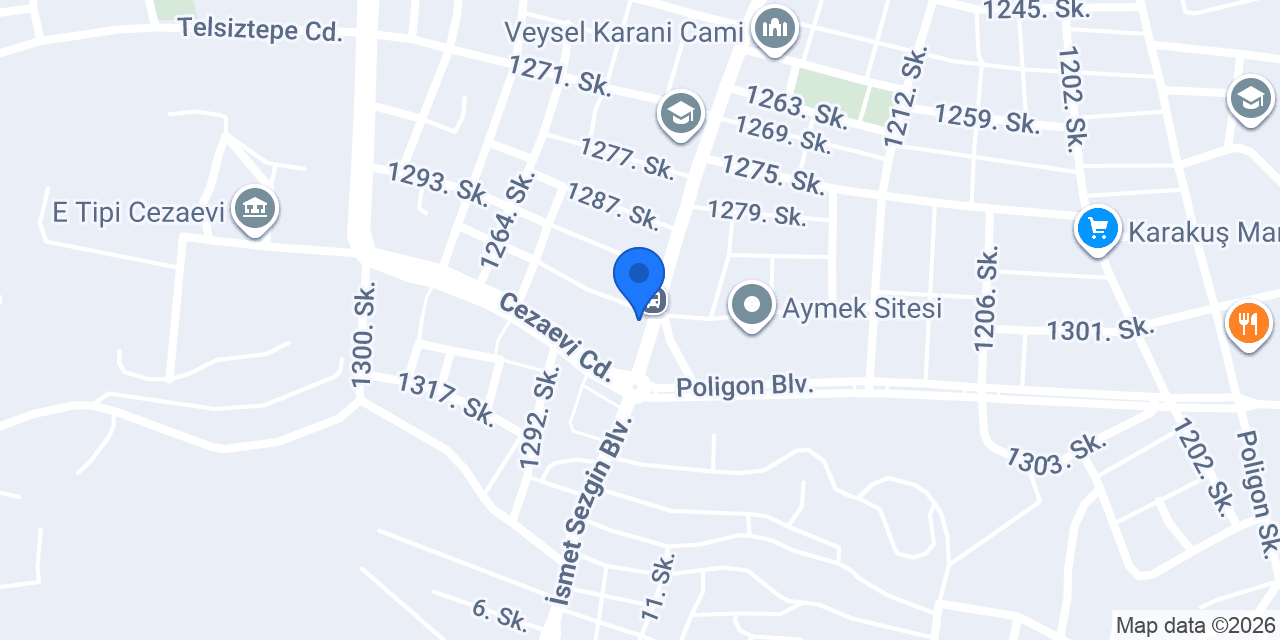 ŞENSES MARKET konumu