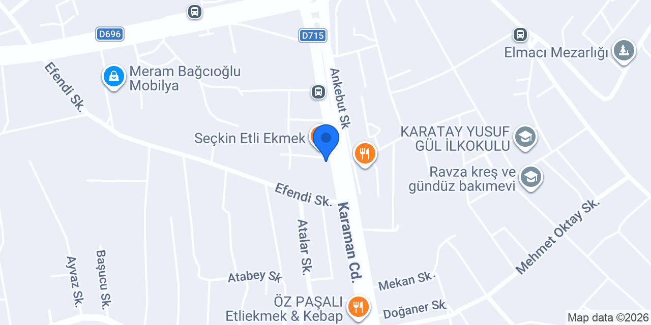 Gül Pastanesi konumu