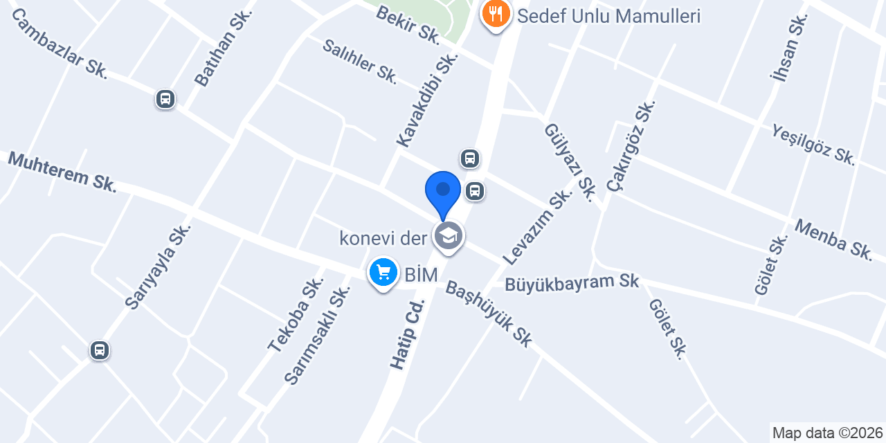 Damkacı hırdavat konumu