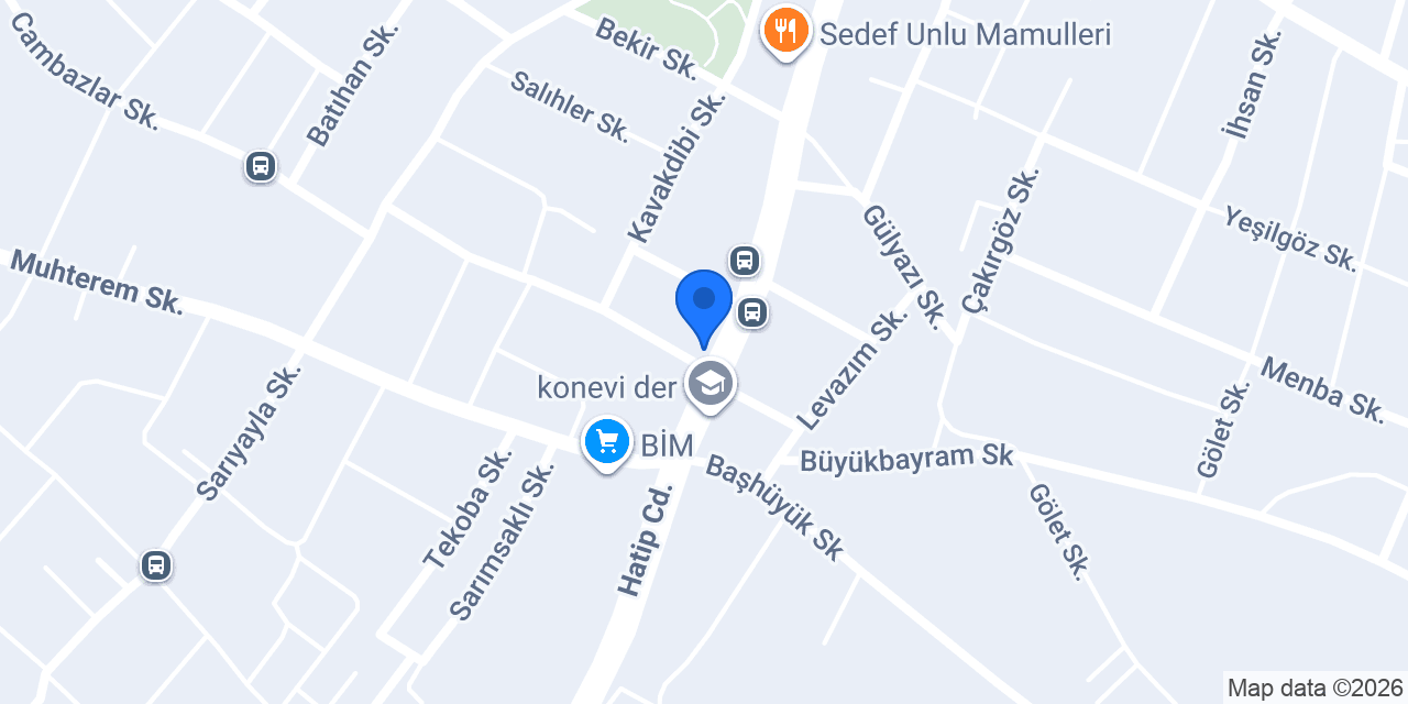 GÖK MARKET konumu