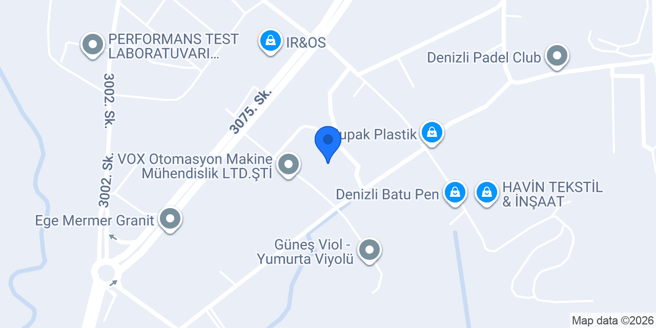 Ege Prefabrike konumu