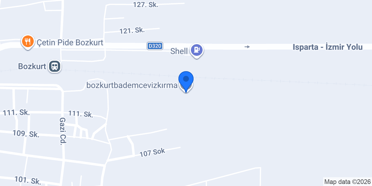 bozkurtbademcevizkırma konumu