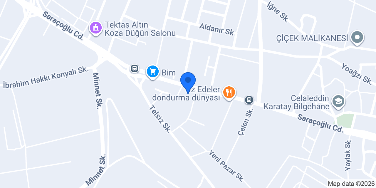 Doğa Veteriner Kliniği konumu