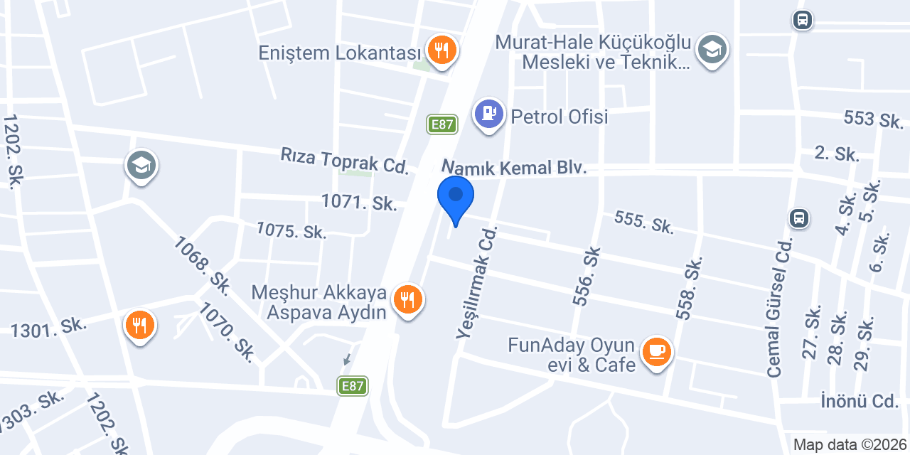 Öz Efeler Elektrik konumu
